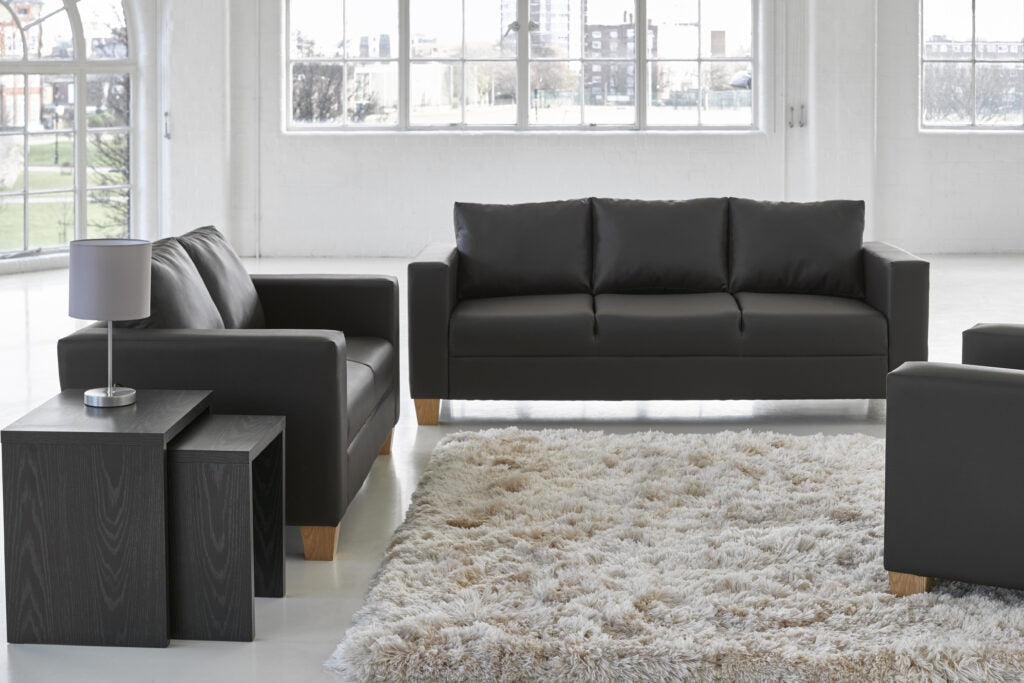 Luxury Leather 3+2 Seater Sofa Set – Elegant, Comfortable & Durable