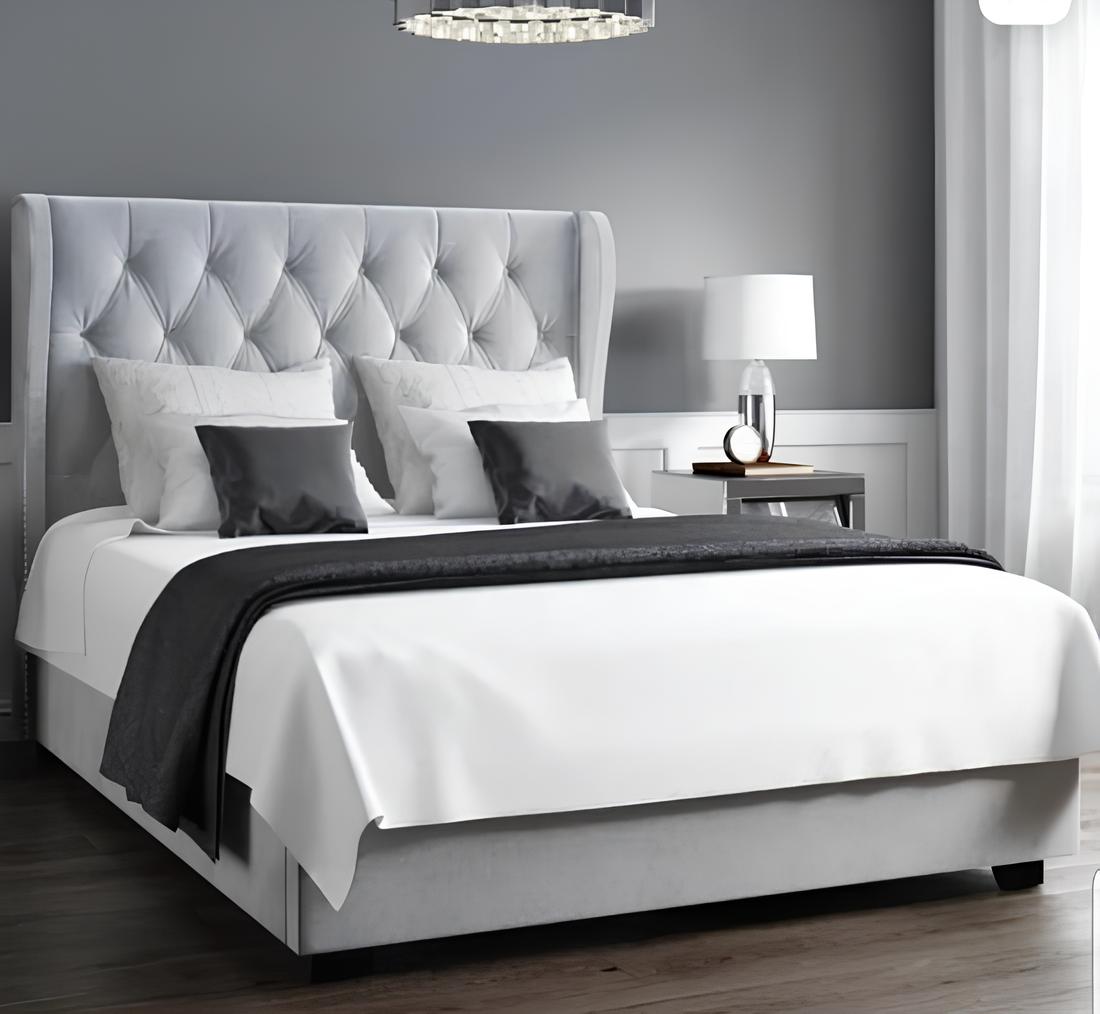 Allure Curved Wing Bed